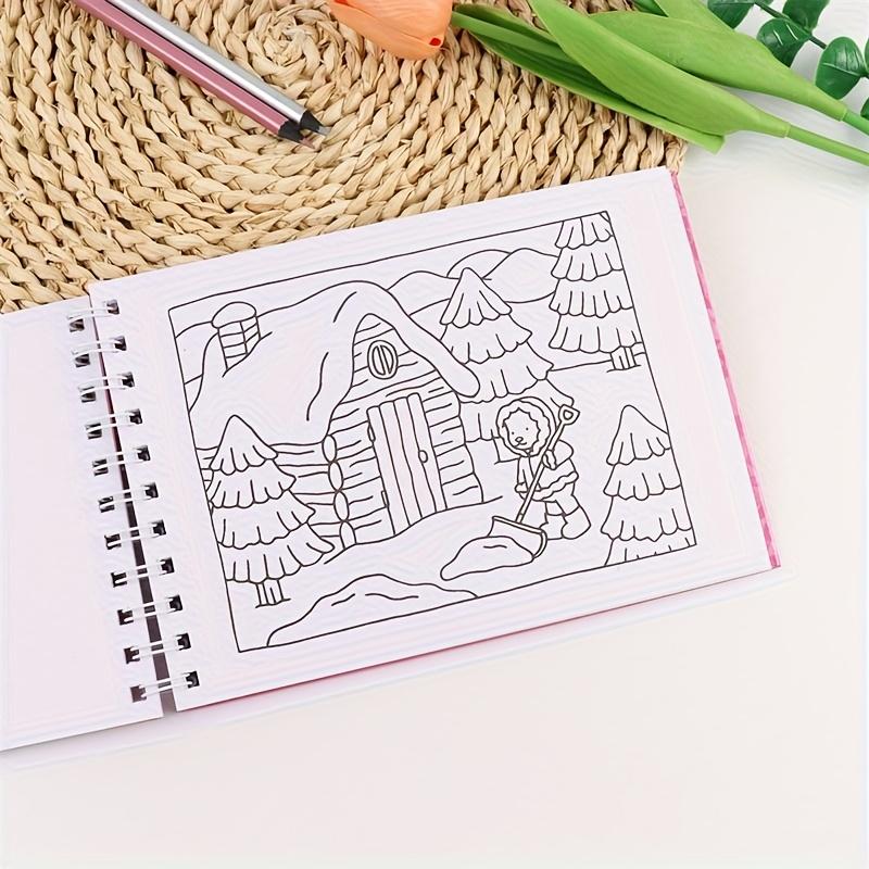 Fun Coloring Books for Youngsters, Cartoon Coloring Books, Multiple Cartoon Animation Figures Coloring Scheme