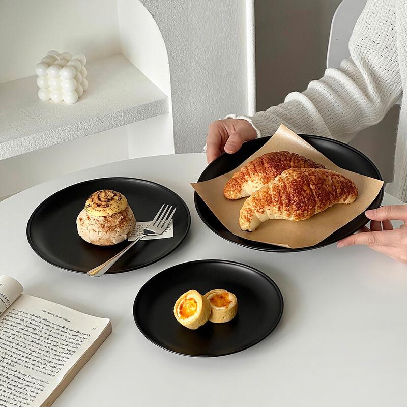 Stainless Steel Round Plates 3-Piece Set