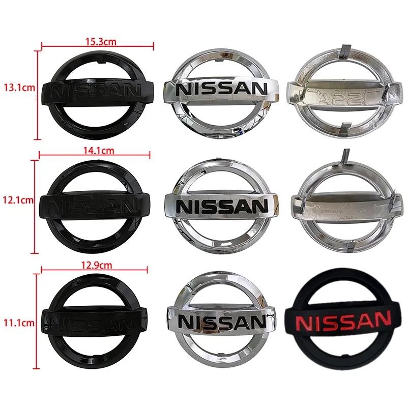 Car Front Emblem Sticker Rear Trunk Badge Decal Nissan Sylphy Qashaqai X-trail Patrol Micra X Trail Elgrand Leaf Juke
