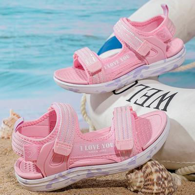 Sommer Kinder Anti Slip Mode Leichte Outdoor Casual Sandalen Strand Schuhe Hausschuhe 28-39