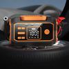 Portable Car Jump Starter with Integrated Lithium Battery and Tire Inflator
