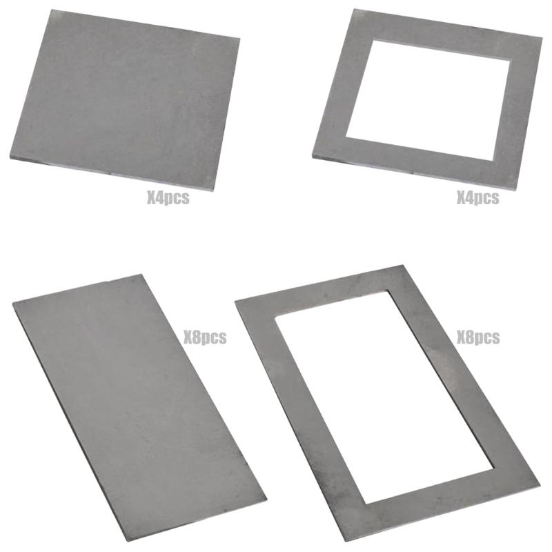 24Pcs Welding Training Plates Professional Steel Welding Coupons Welding Plate For Beginner And Experts
