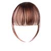 Synthetic Short Straight Clip In Fringe Bangs Black Air bangs Hair Extension Hair Bangs For Women False Bang Hairpiece