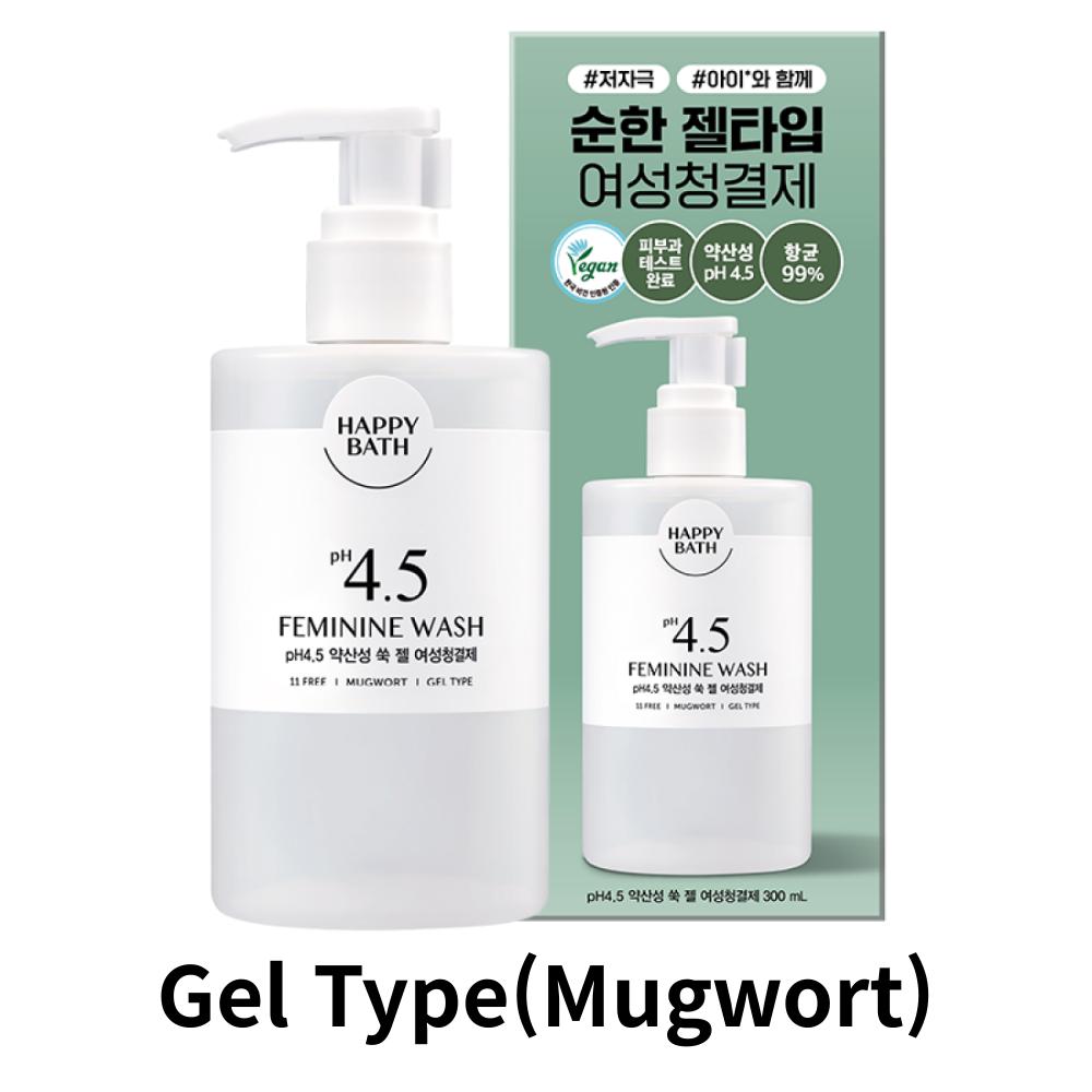 [HAPPY BATH] Feminine Wash pH4.5 <Gel Type , Bubble foam>