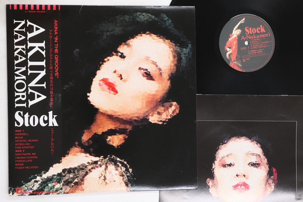 LP Record AKINA NAKAMORI - Stock L12652 REPRISE 1988 Japan Obi Japanese Pop/Rock Used