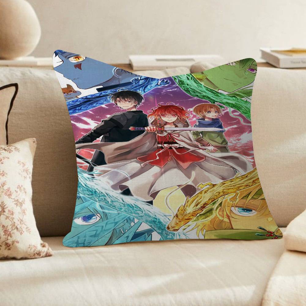 Anime Yona of the Dawn Kissenbezug Zoll Bauernhaus Dekor Heim Überwurfskissenbezüge für Sofadekorationen