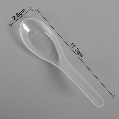 ZISIZ Disposable Plastic Spoon