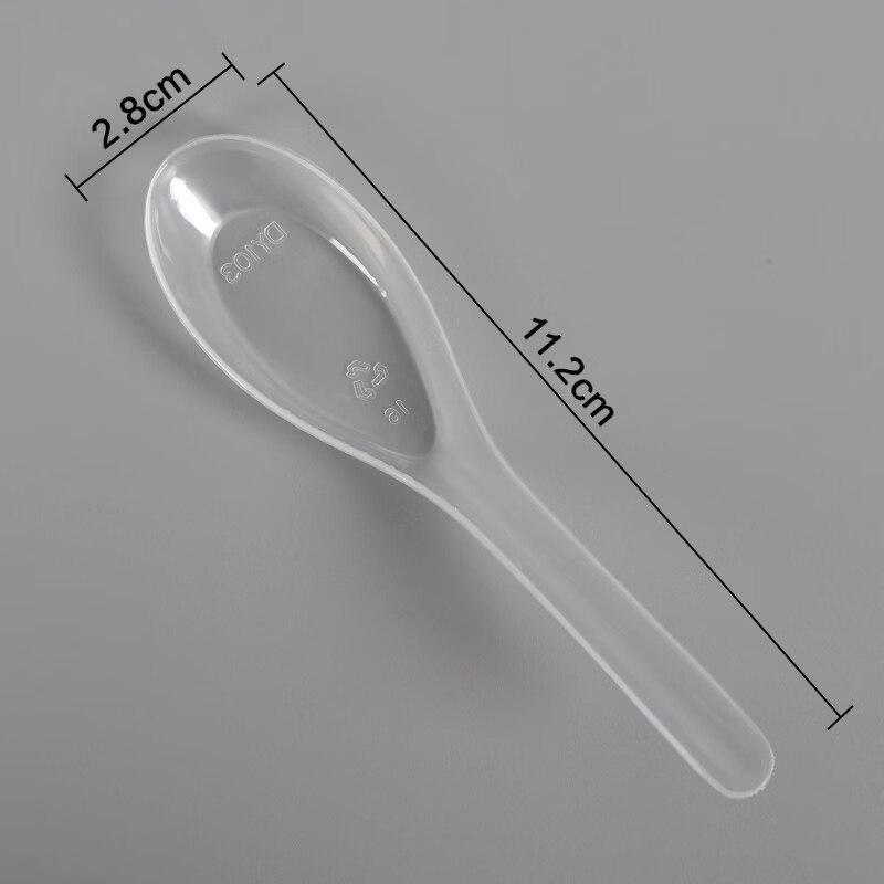

ZISIZ Disposable Plastic Spoons