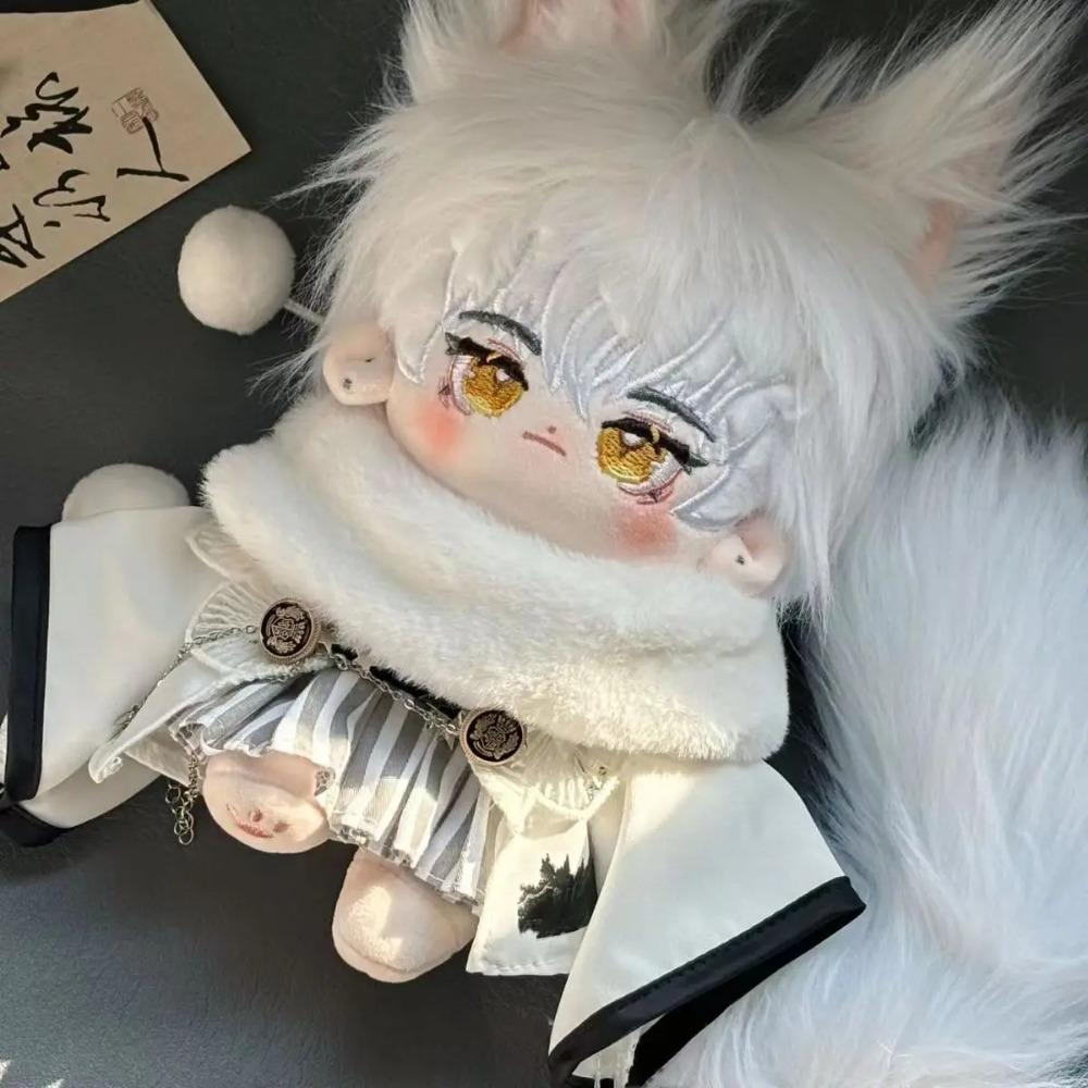 Multicolor Doll Clothes Gift 20CM Cotton Doll Toy Chinese Retro Set Props Mini Hanfu Suit DIY Dress Up Soft Stuffed Idol Dolls