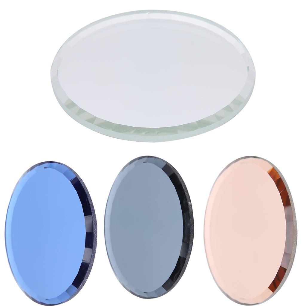 False Nail Mirror Glass Display Board Nail Art Manicure Display Drawing Color Mixing Tool