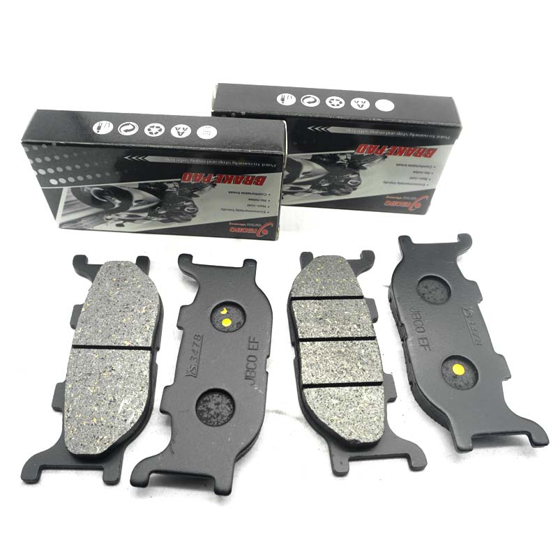 Motorcycle Front Rear Brake Pads kits For YAMAHA FZ6 Fazer 600 2004 2005 2006 2007 2008 FZ600S FZ6N FZ6S FZ 6 S N