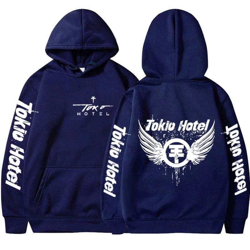 New Hoodies Tokio Hotel Sweatshirts Hoodies Tokio Unisex Autumn Winter Fleece Streetwear Tops