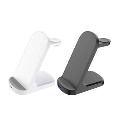 15W Charging Dock Station Charging Stand Cradle for Phone 17 16 15 Watch 8 Earphone Foldable Magnetic Charging Holder