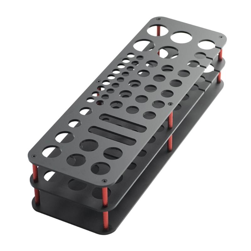 

Desktop Tool Holder Assembly Model Hobby Special Tool Storage Clippers Marker Hand Drill Holder Organizer Shelf чорний