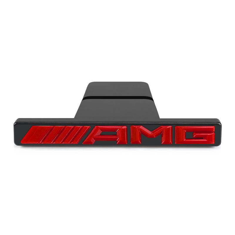 3D ABS Car Styling Sticker for Mercedes Benz AMG Badge Logo Front Grille Emblem Decoration Decals Auto Modification Accessories
