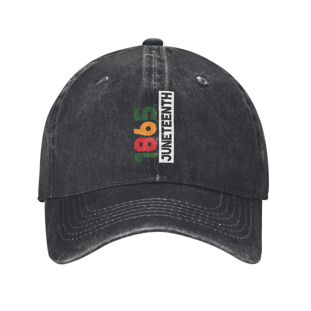 Juneteenth Rooted In Freedom Merch Baseball Caps Unisex Fashion Caps Hat Adjustable Trucker Hat