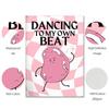 Cartoon Bad Girl Wall Art Poster Print Trendy Pink Apartment Home Decor Pop Culture Dorm Canvas Painting Room Street Dance