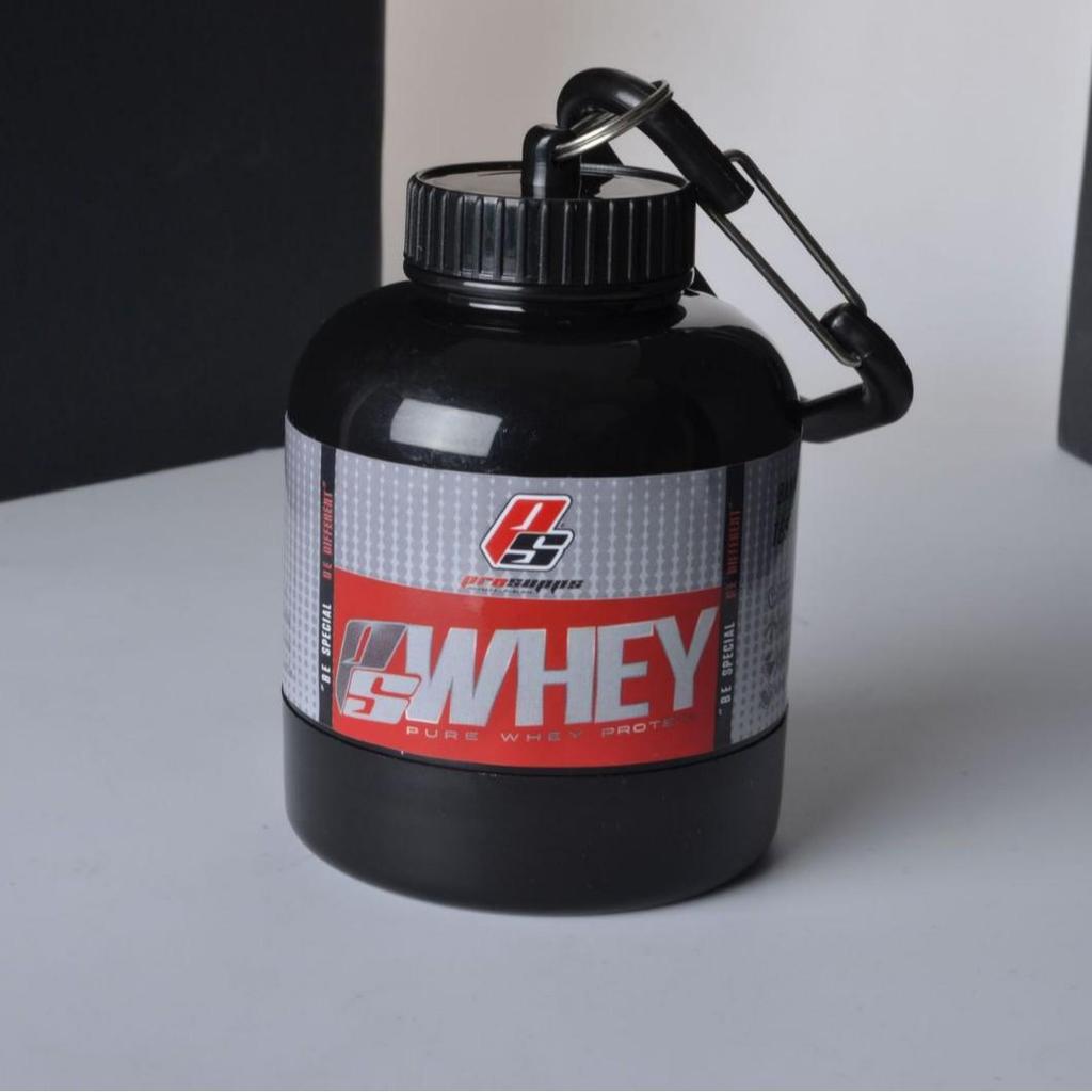 Tragbarer Proteinpulver-Spender: Kompakte Fitnessflasche aus PP-Material