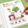 Non-Toxic Find Hidden Pictures Matching Game Montessori Kids Visual Tracking Concentration Trainting Early Educational Books Preschool Toy