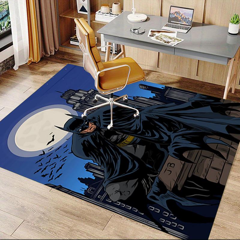 1pc Batman, moonlight Carpet, for Home & Office Decor, Desk Chair Carpet, Festive Gift,Conference Room CarpetL1082