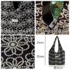 New Spring/Summer Embroidered Flower Bag with Simple and Unique DesigninsVersatile and Fashiable Vest Shopping Bag