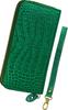 2026 Spring Fortune Crocodile Embossed Long Auspicious Lucky Coin Luxury Cowhide Wallet for Men and Good Feng Money Ichiryu Manbai Lucky Anniversary