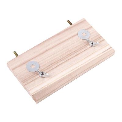 Springboard Budgie Hamster Cage Cockatiel Grinding Paw Wood Stand Platform Pet Supplies Parrot Rack Bird Perches Platform