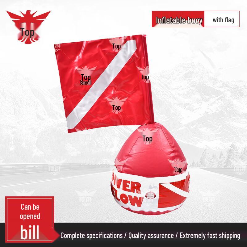 Marine PVC Positioning Buoy with Warning Flag