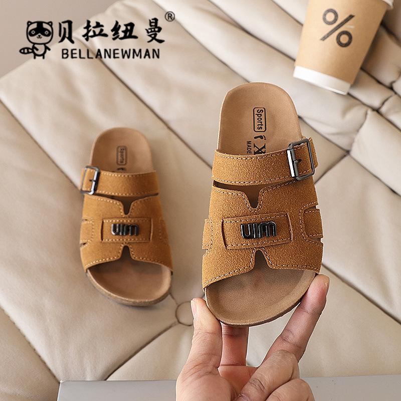 

Choice Birkenstock Boys Cork Sandals Summer New Children s Indoor and Outdoor Sandals for Older Kids 26-30Please take a photo