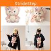 Linabell Toy Plush Cartoon Backpack With Adjustable Straps Shoulder