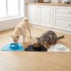 Cloud Shaped Pet Food Mat Soft Silicone Water Proof Pet Dining Pad Flexible Body Heat Tough Pet Feeding Placemat