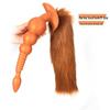 Martial Soul Unisex Tail Plug with Beads for Cosplay and Adult Role Play