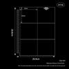 Álbum Polaroid de Hojas Sueltas de Alta Transparencia – Bolsillos para Tarjetas de 3 y 5 Pulgadas, Soporte para Tarjetas Cuadradas, Páginas Engrosadas