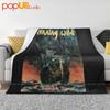 Running Wild Under Jolly Roger Album Bandlogotyp Ultramjuk Filt Täcke Vinter Sofföverdrag Sängkläder