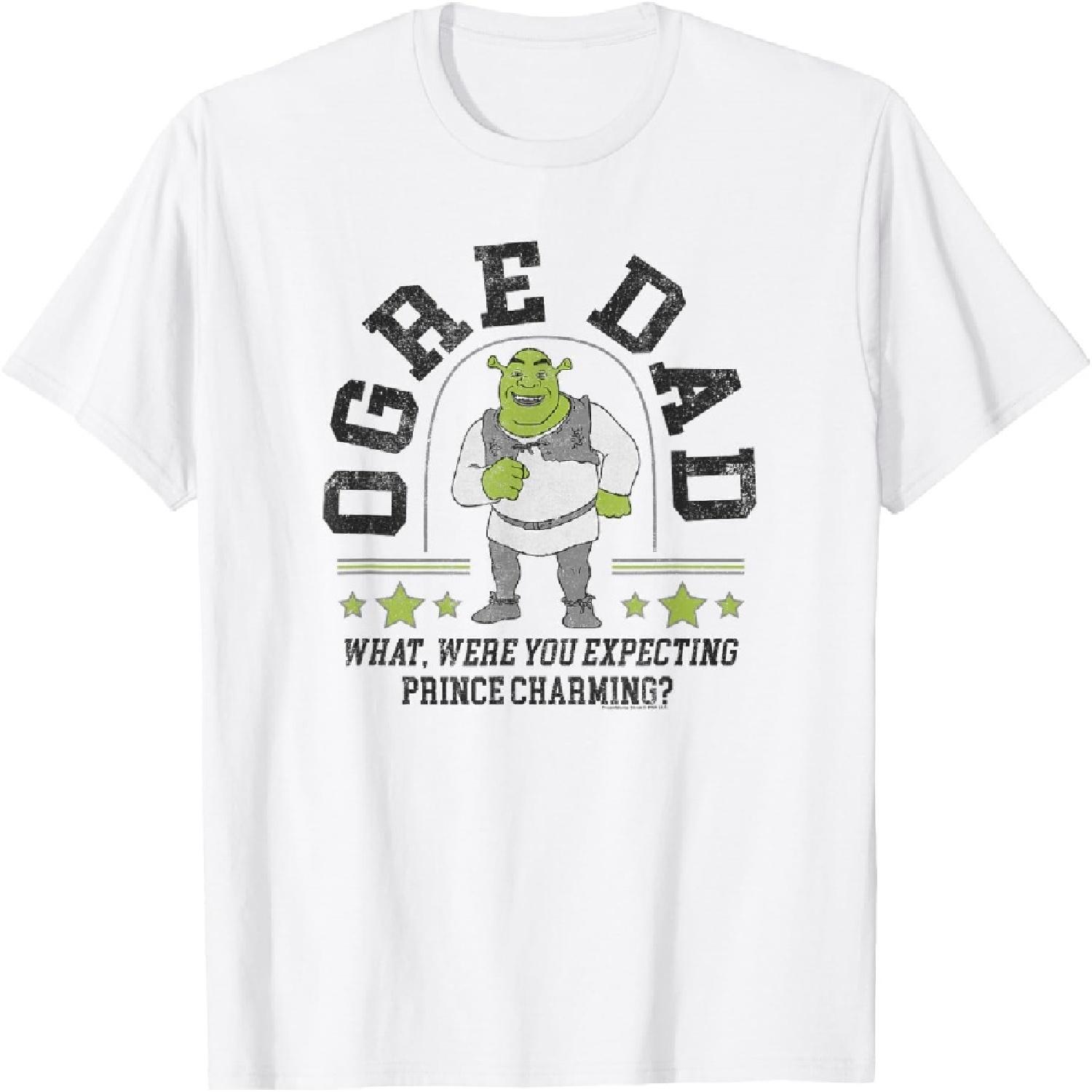 Футболка Шрек День Отца Папа-Огр Прекрасный Принц Цитата S