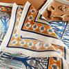 Spring New Silk Printed Silk Scarf High Quality Mulberry Silk Square Scarf Business Gift Shawl