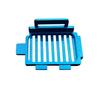 SHEAWA Kyosho Mini-Z AWD Motor Heatsink, Heat Dissipation Parts, Metal Cooling Accessory, Blue