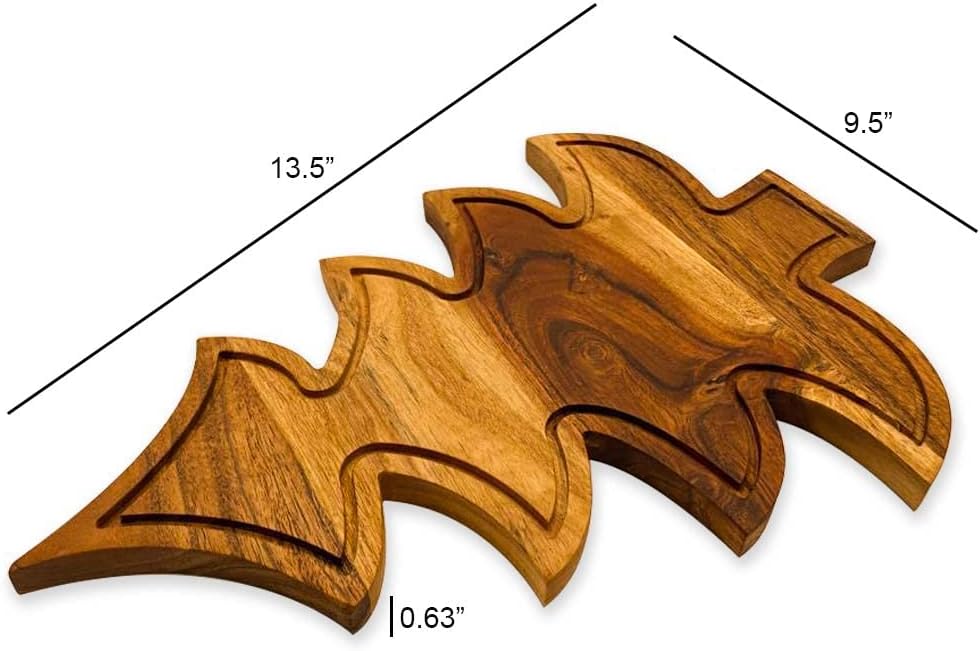 Christmas Tree Shaped Wood Cutting Board for kitchen,Tree Shaped Wooden Cutting Board, Decorative Christmas Serving Tray for Decoration