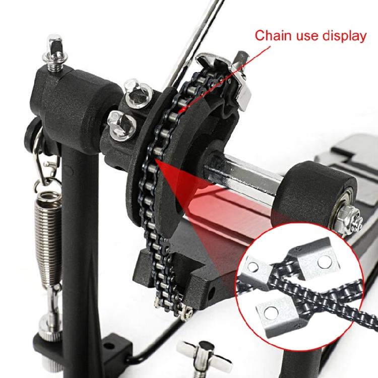 Drum Pedal Hammer Chain Drum Pedal Chain Drum Kits Pedal Chain Stainless Drum Accessories Drum Pedal Chain Replacement