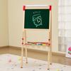 3-in-1 Kids Art Easel Double-Sided Wooden Magnetic Whiteboard Chalkboard