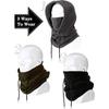2Pcs Balaclava Windproof Winter Face Mask Warm Fleece Ski Mask for Men and Women Cold Weather Motorcycle Bike Cycling Neck Warmer