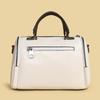 Fashionable Handbag for Women - Soft Leather Boston Pillow Bag - Simple and Versatile Crossbody Bag
