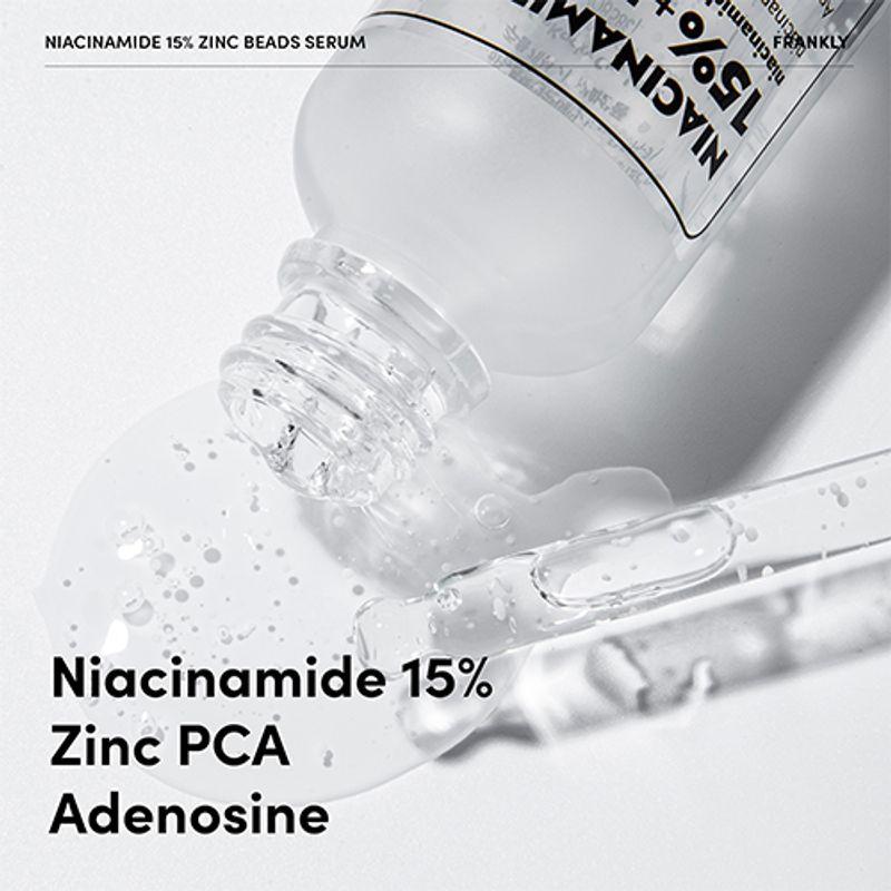 [FRANKLY] Niacinamide 15% Zinc Beads Serum 30ml