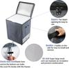 Funda Resistente al Agua 210D para Congelador Exterior, 7.0 Pies Cúbicos con Cremallera Superior