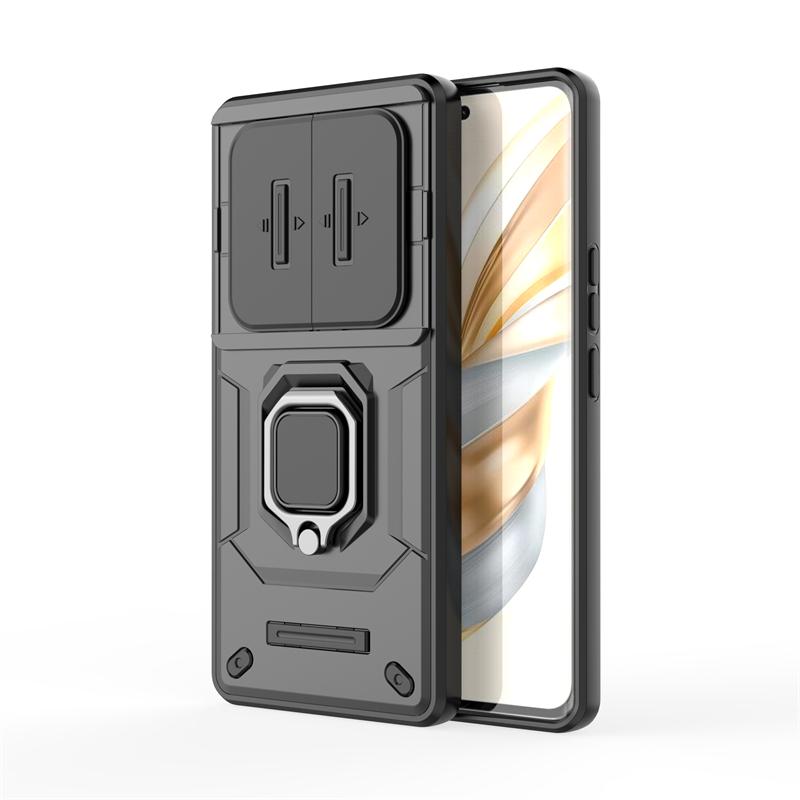 Shockproof Case For Honor Magic 7 Lite Case For Honor Magic7 Lite Ring Holder Magnetic Cover Honor Magic 7 Lite Push Window Case