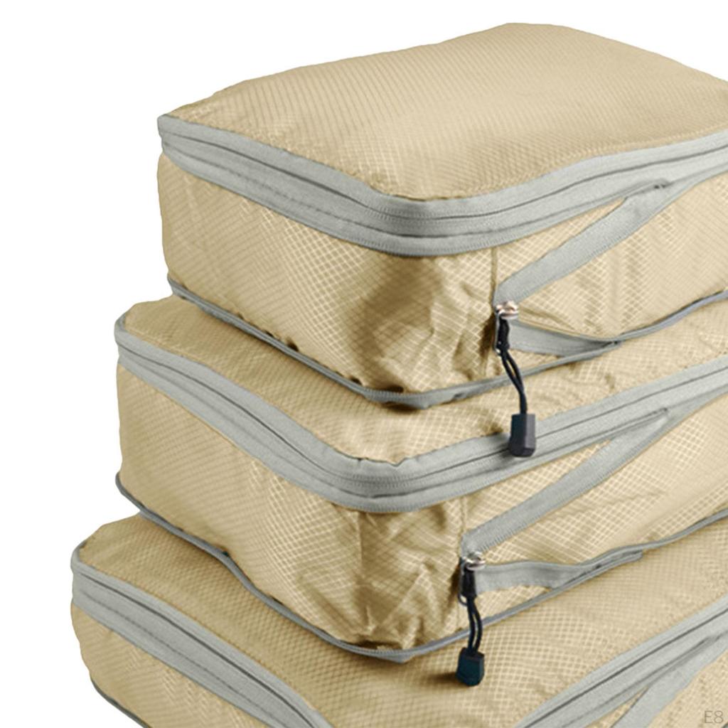 Kompressions-Packwürfel, Gepäck-Organizer, Reiseutensilien, wasserdichte Aufbewahrungstasche, Koffer