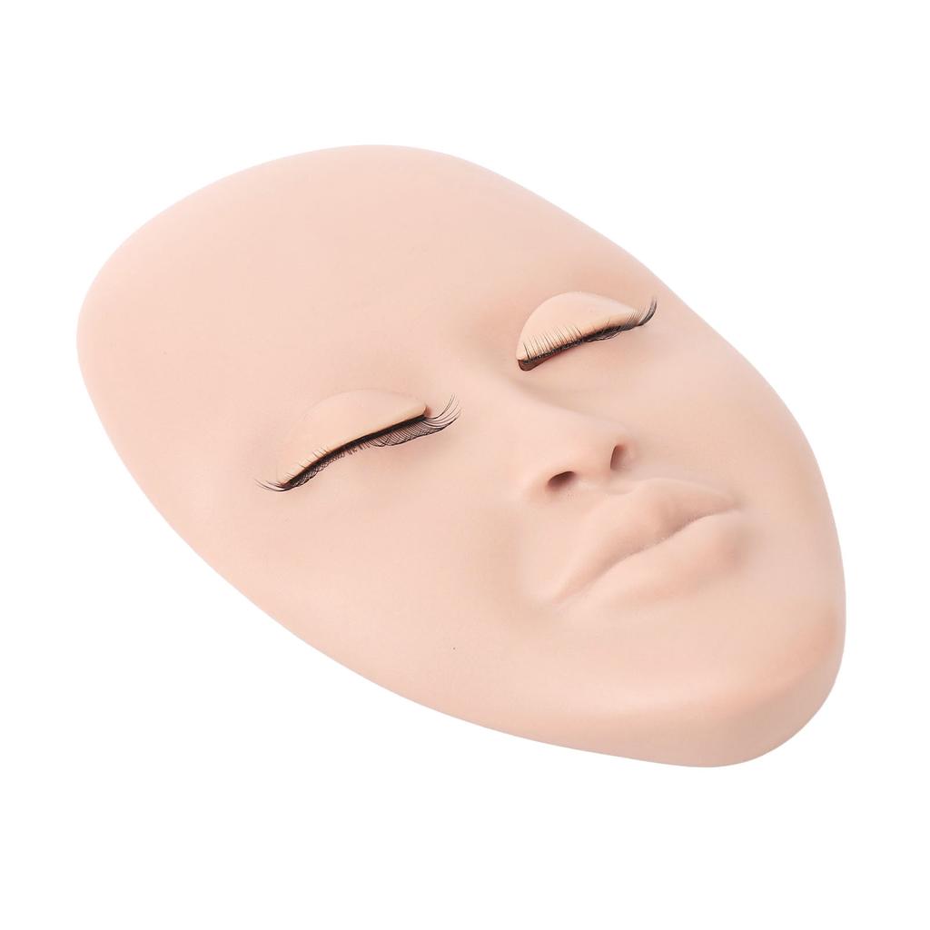 Lash Mannequin Head Eyelash Extension Practice Mannequin Makeup Mannequin Head for Beginner Pink