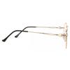 Full Rim Round Gold Smartbuy Collection Grosmorne L120c Fashion Unisex Eyeglasses