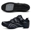 Men Women Hard-Soled Wide-Bottom Cycling Shoes with Locks for Mountain Bikes Road Bikes and Spin Bikes Ideal Casual Sports Shoes