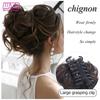 WTB Synthetic Messy Curly Claw Hair Bun Chignon Hair Extensions Scrunchy Fake False Hair With Tail for Women Hairpieces